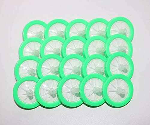 LINKTOR Syringe Filter Nylon Orangnic Filtration, 25mm Diameter 0.22um