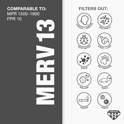 Aerostar 16.5x21.5x1 MERV 13