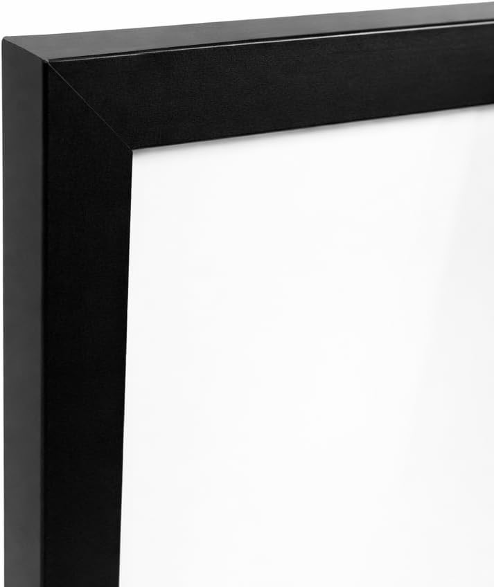Flipside Products 3-in-1 Magnetic Dry Erase Board, Magnetic Chalkboard & Cork Bar Combo, 24” x 36” Large Framed Organizer for Home, Office & Classroom, Includes Markers, Magnets & Push Pins