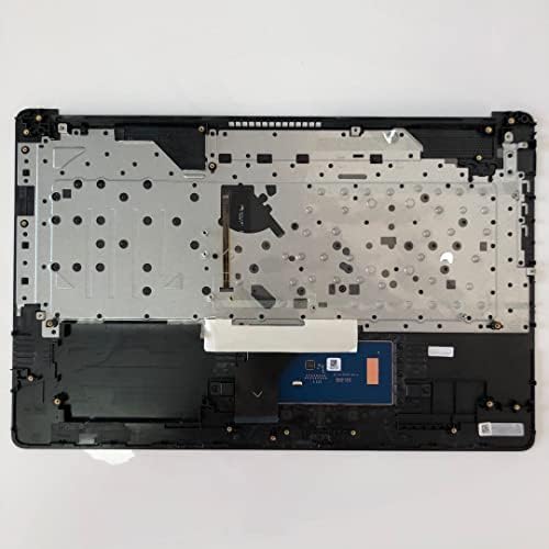 Replacement Laptop Upper Case Palmrest Backlit Keyboard Non-PTP Touchpad Assembly Part for HP 17 by/CA L22749-001 Gray