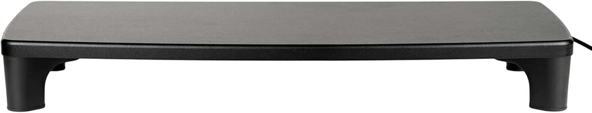 3M Monitor Computer Stand, 21.6 in x 9.4 in, 4 Port USB Hub