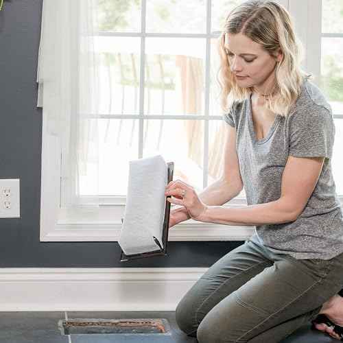 Air Vent Filters for Home - 4" x 12" MERV 8 Electrostatic Floor Vent
