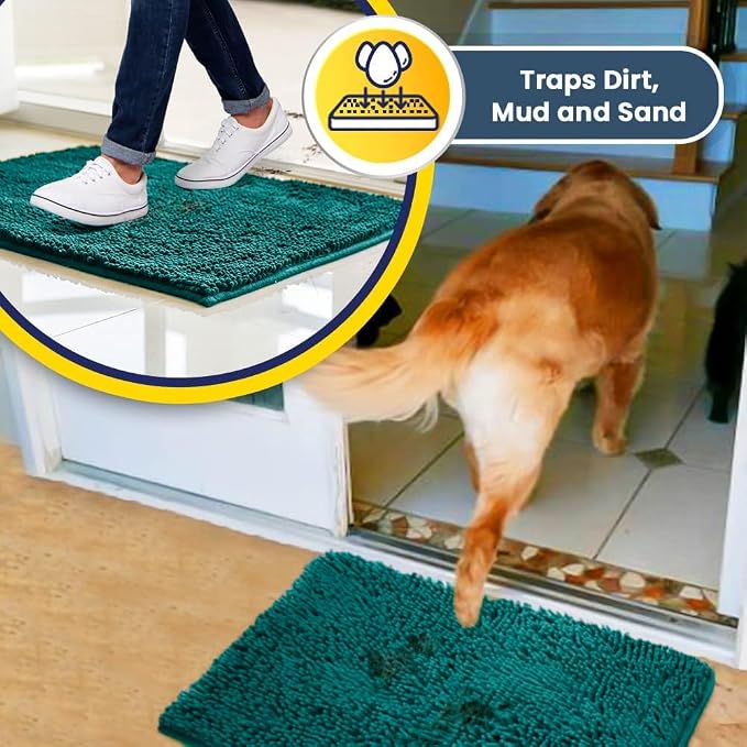 Muddy Mat® | Super Water Absorbent Door Mat Indoor, Microfiber Quick Dry