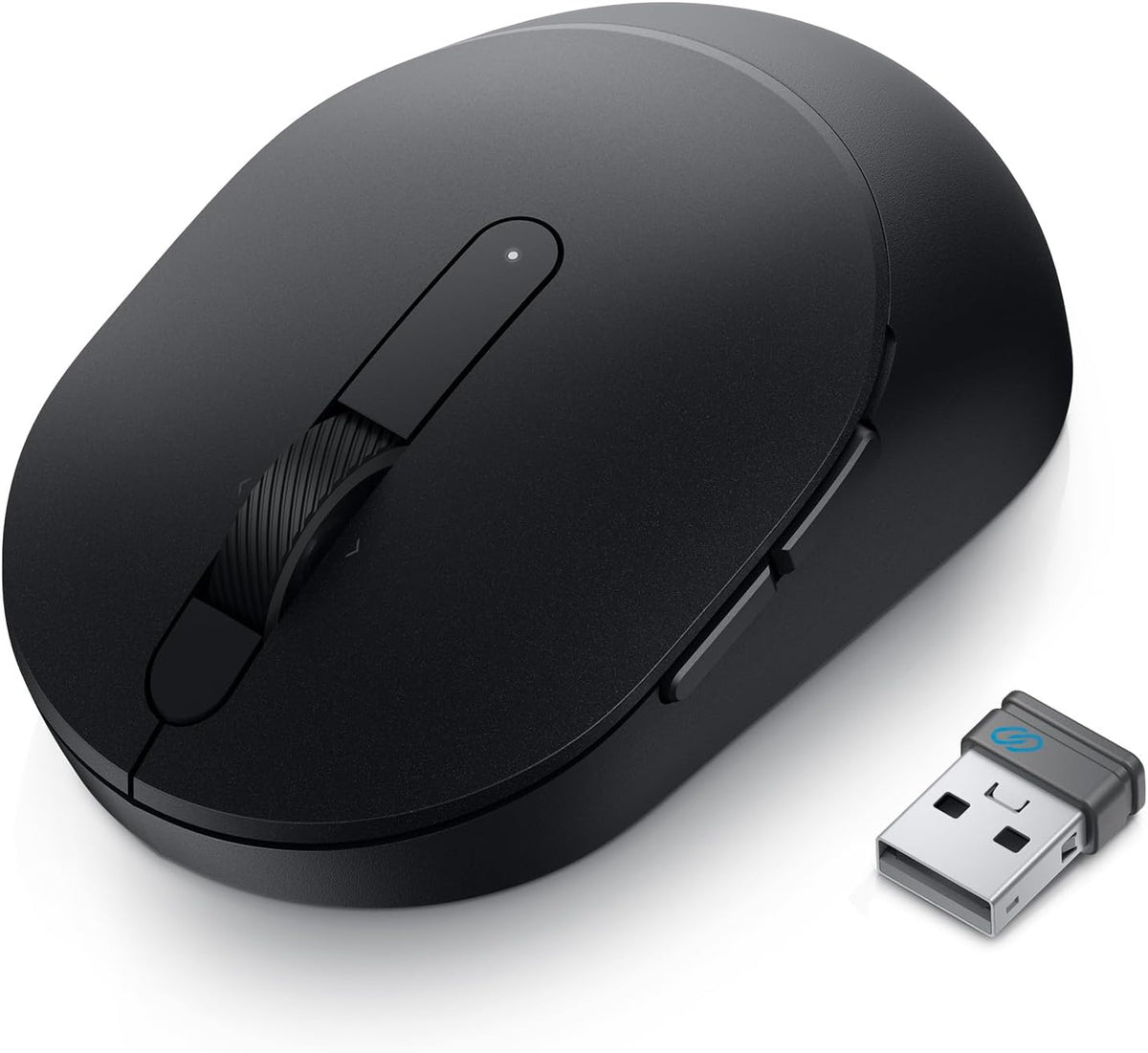 Dell Advanced Wireless Compact Mouse - MS510 - Battery Type AA, (DPI) Adjustable at 1000, 1600 (Default), 2400 and 4000, Buttons 7, Run Time 36 Months, 1 Year Advanced Exchange Service, Black