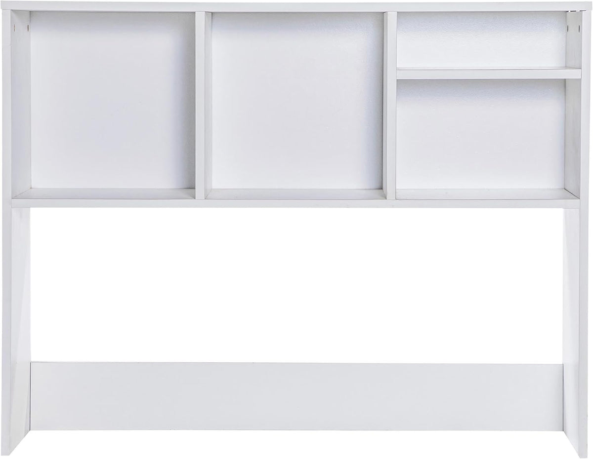 Flash Furniture Desktop Bookshelf with Multiple Cubbies, White