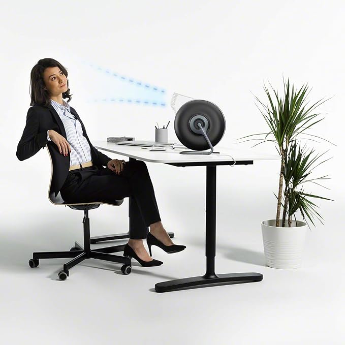 IQAir Atem Desk Air Purifier for Home, Small Room up to 150 sq ft, HyperHEPA