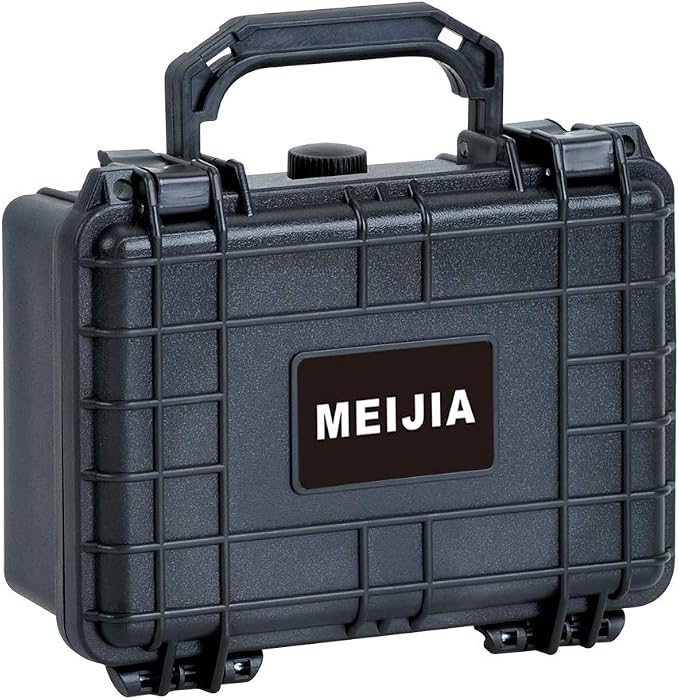 MEIJIA Portable All Weather IP67 Waterproof Protective Case, Hard Case