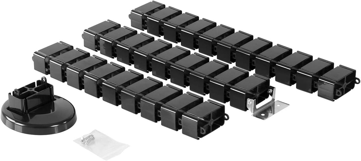 Mount-It! Cable Management Spine, 50" Desk Cord Organizer