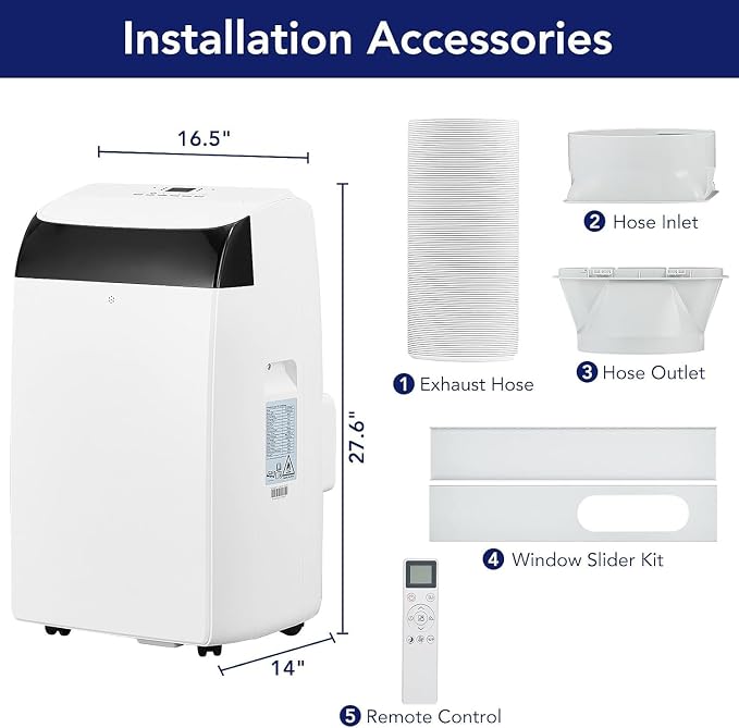 GarveeLife 12, 000 BTU Portable Air Conditioners