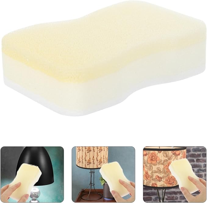 Balacoo 15pcs Lampshade Cleaner Sponges Dry Cleaning Sponge
