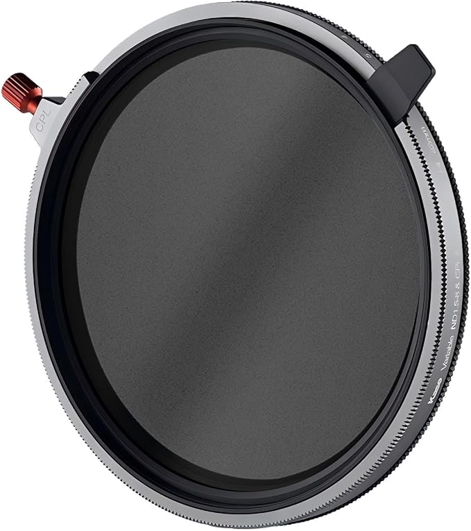 Kase Variable ND1.5-8 & CPL & Black Mist 3 in 1 Filter