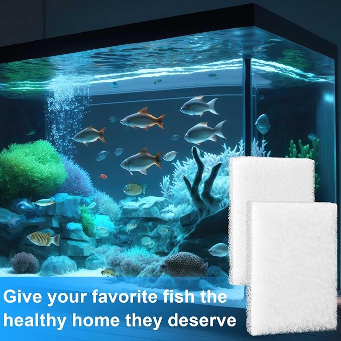26 Pcs Aquarium Filter Media Kit Compatible