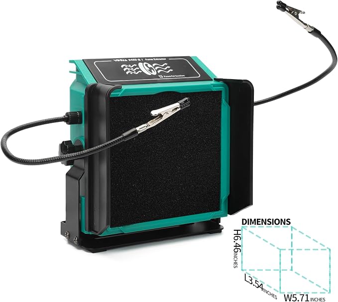 YIHUA 948DQ-I Solder Fume Extractor Fan Solder Smoke Absorber Remover Tiltable
