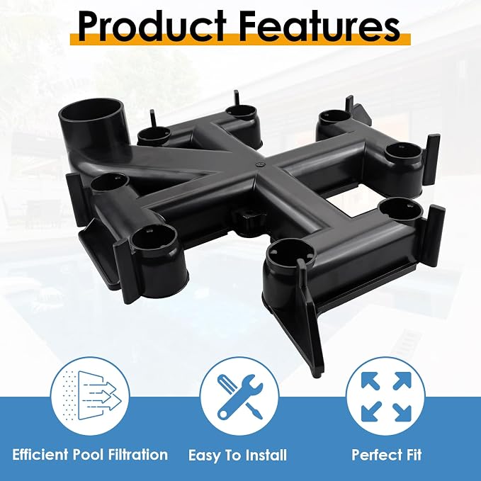 59023700 Manifold Top with Air Bleed, Compatible with FNS Plus 24, 60 Pool and