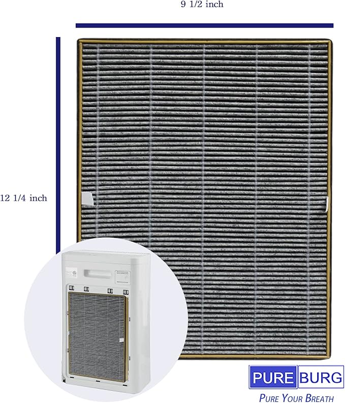 PUREBURG Replacement HEPA Filters Compatible