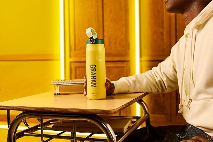 STANLEY IceFlow Flip Straw 2.0 Water Bottle 16 oz | Built-In Straw