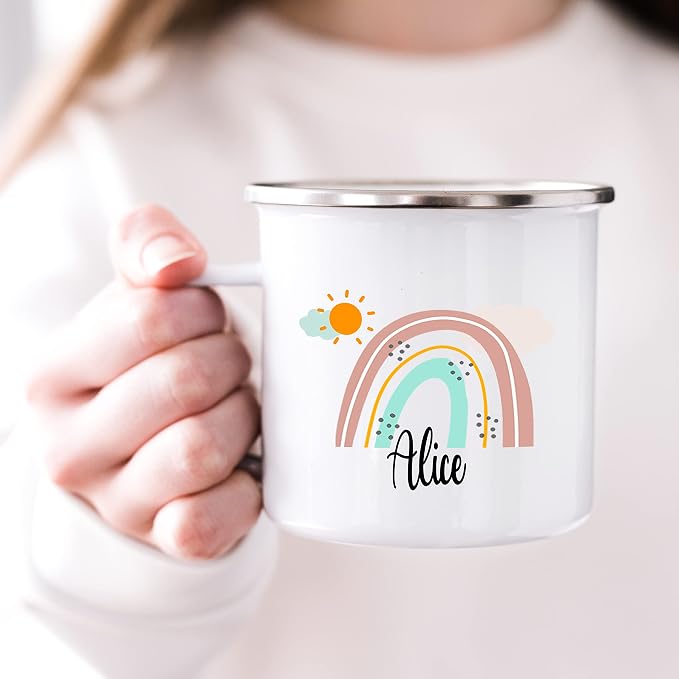 Personalized Mug for Kids, Girls | Customized Hot Chocolate, Coffee & Milk Cup