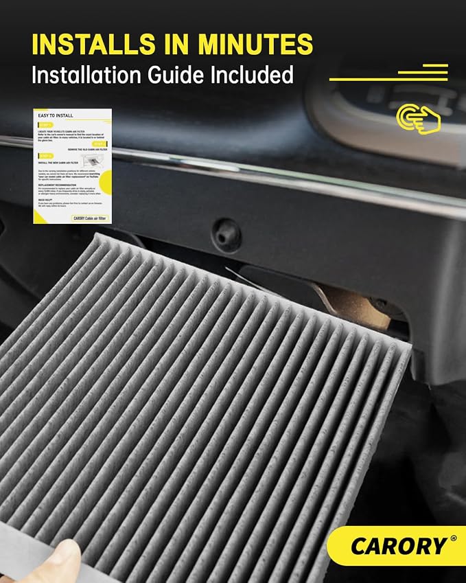 Cabin Air Filter w/Activated Carbon