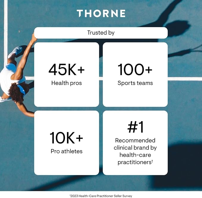 THORNE - Daily Electrolytes - Zero Sugar & Low-Calorie Electrolyte Powder Drink