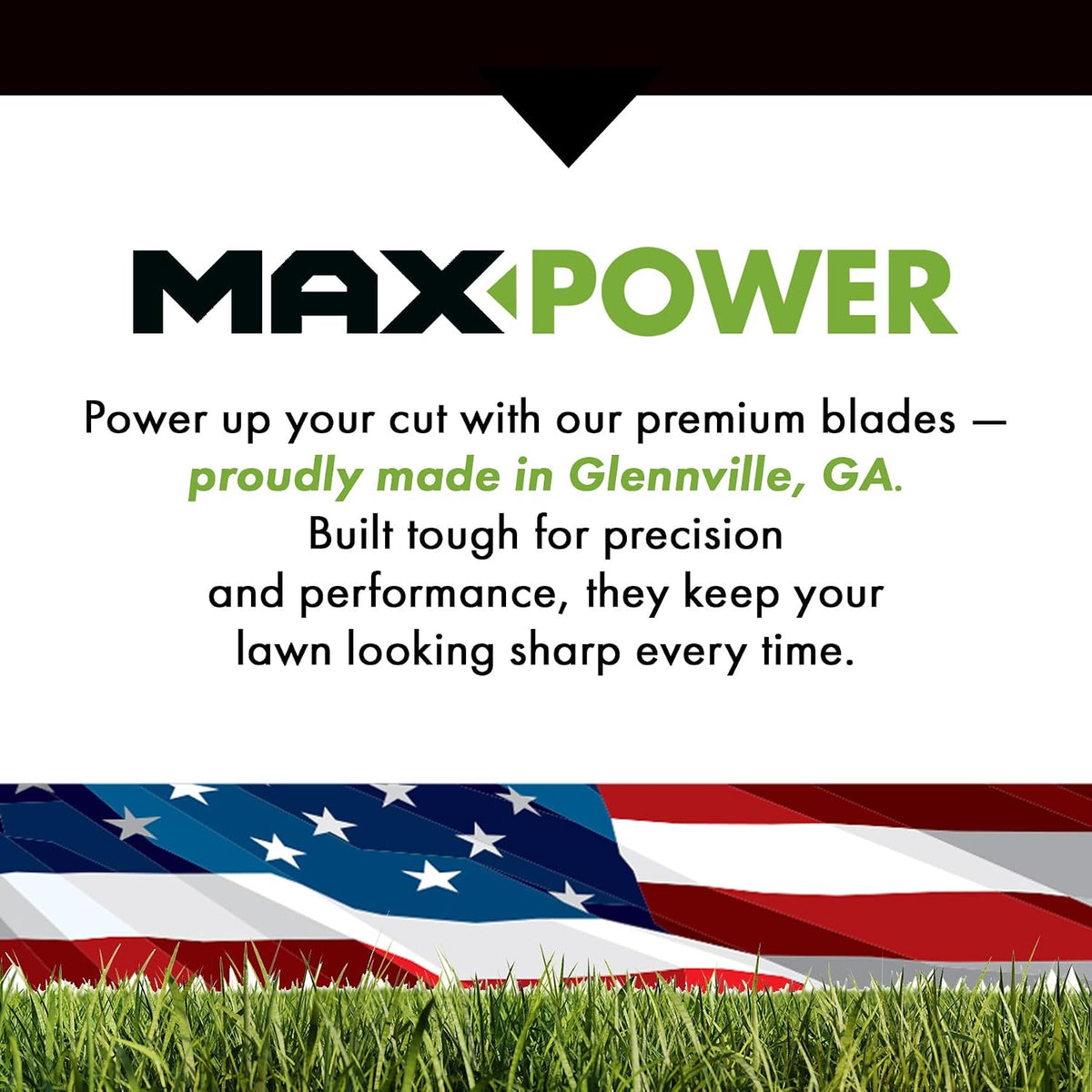 MaxPower 561532B USA MADE 2 Blade Mulching Set