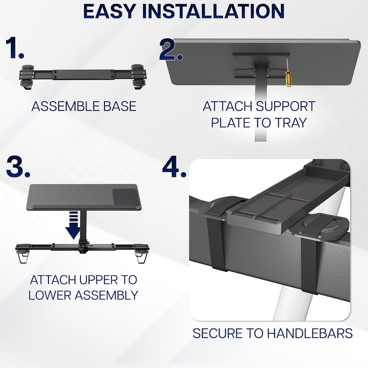 VIVO Black Universal Wooden Laptop Treadmill Desk with Tilt, STAND-TDML4R