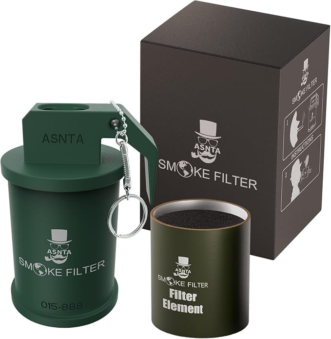 Personal Smoke Air Filter 2PCS Supporting Filter, Suitable