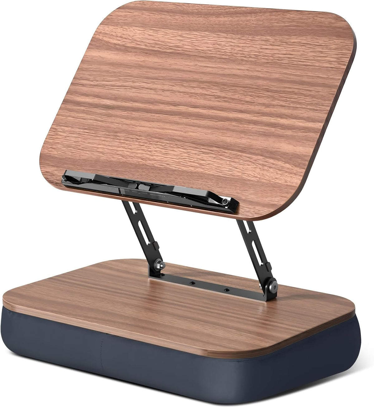 Lap Bean Bag Book Holders for Reading Hands Free, Adjustable Book Stand