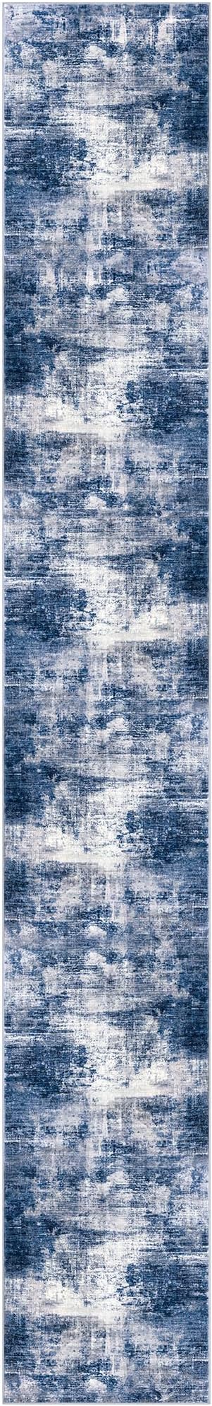 IOHOUZE Abstract Runner Rug 3x20 Ft Extra Long Washable Runners