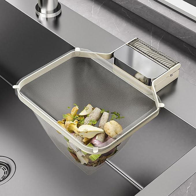 Sink Food Strainer, Suction Cup Drain Basket, Easy Filter