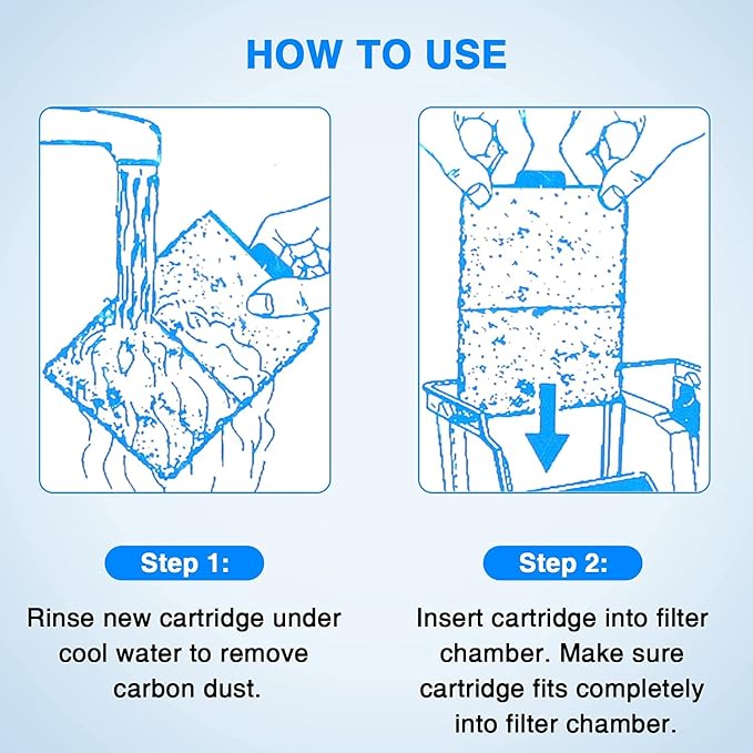 HiTauing 6 Pack EF-S Filter Cartridges