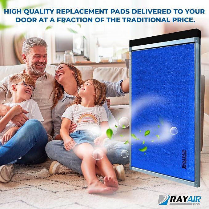 RayAir Supply 16x25 Replacement Filter Pads Compatible