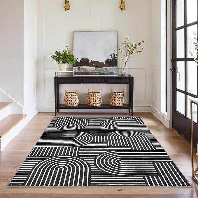 ROYHOME Washable Rug 5x7 Area Rugs