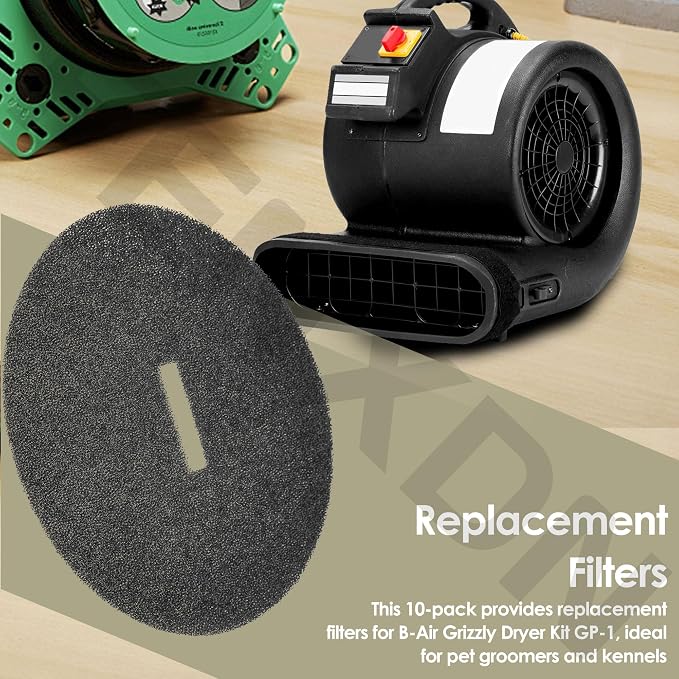 10-Pack Replacement Filters Compatible