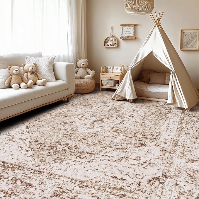 Lofus 5x8 Area Rugs for Living Room, Washable Area Rug, Rugs for Bedroom
