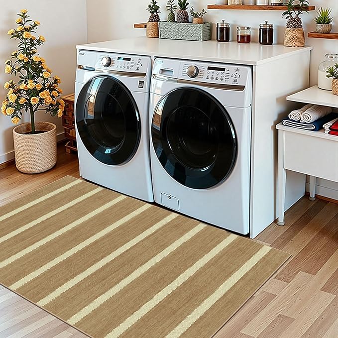 Striped 3x5 Entry Rug