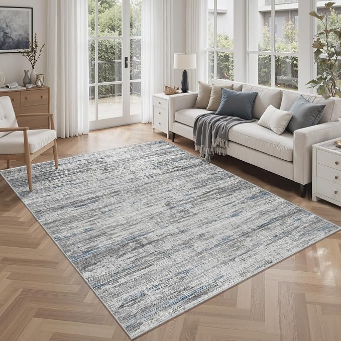 Washbale Rugs 3x5 Ultra Soft Area Rug, Non Slip Indoor Entryway Rugs, Stain
