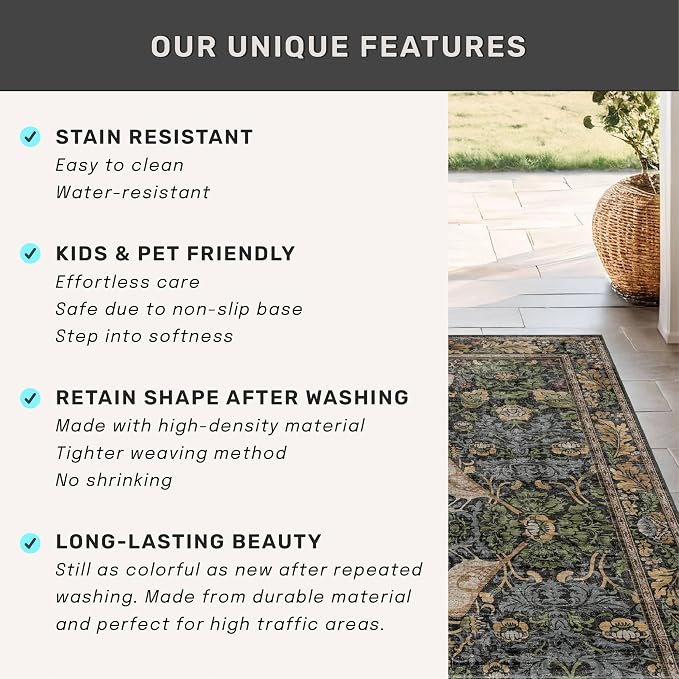 Floral Kitchen Runners