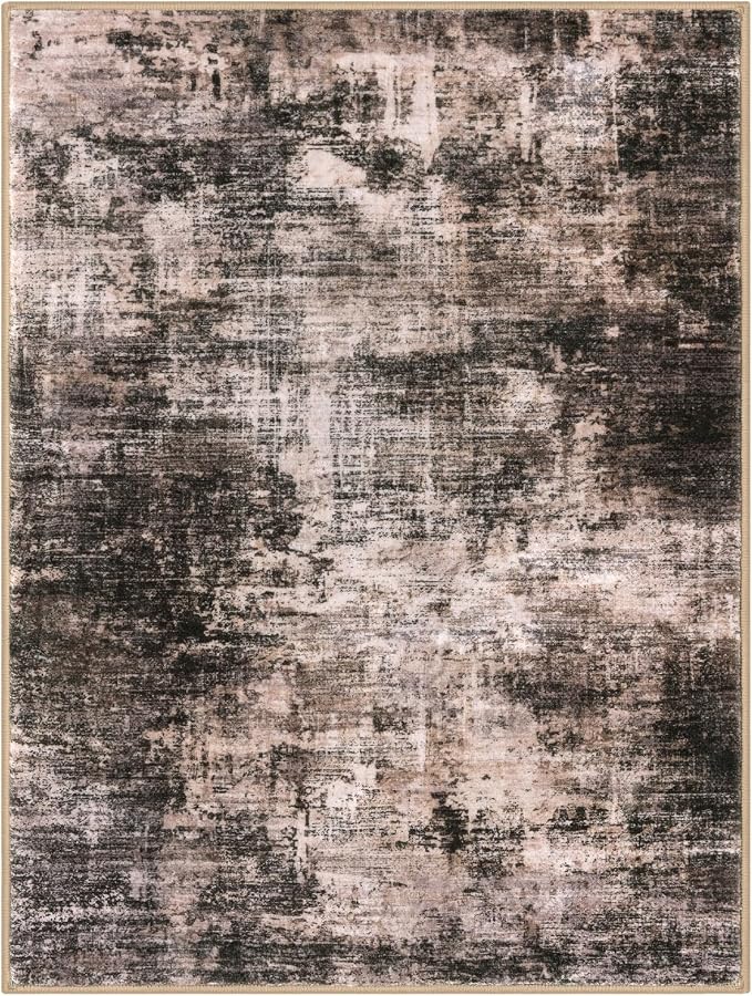 IOHOUZE Abstract Area Rug 3x4 Ft Washable Rugs