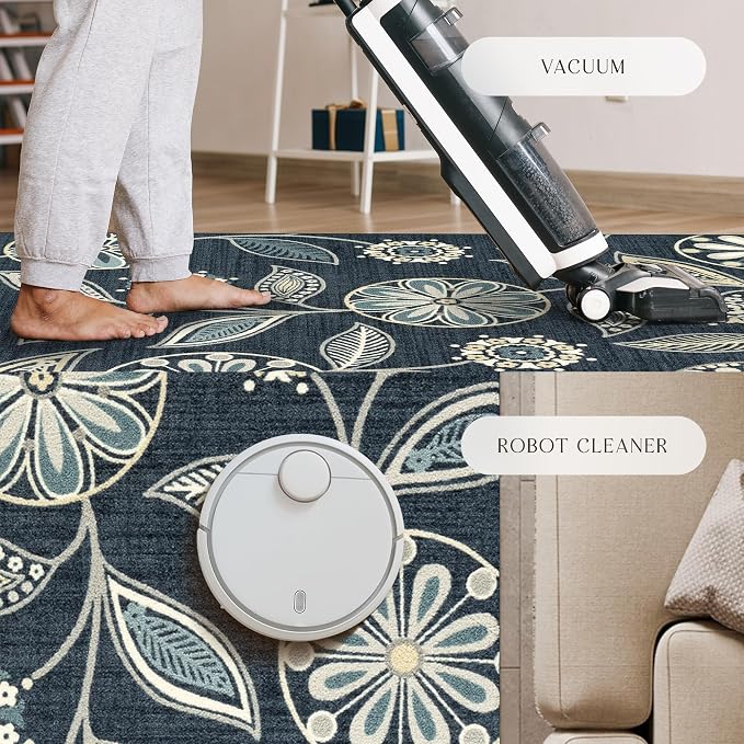 Maples Rugs Reggie Floral Runner Rug