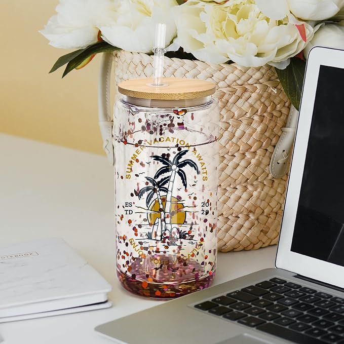 AGH 16OZ Sublimation Snow Globe Glass