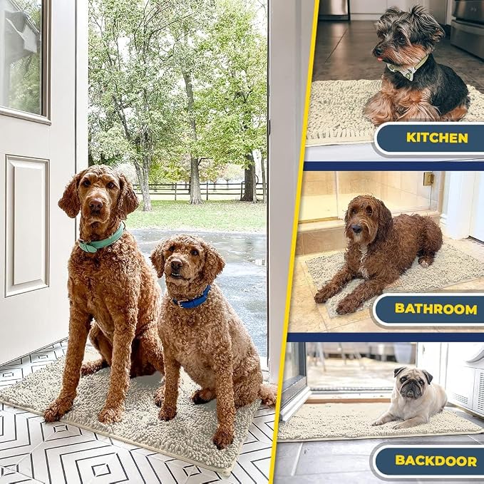 Muddy Mat® | Super Water Absorbent Door Mat Indoor, Microfiber Quick Dry