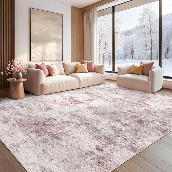 UERMEI 9x12 Washable Area Rug