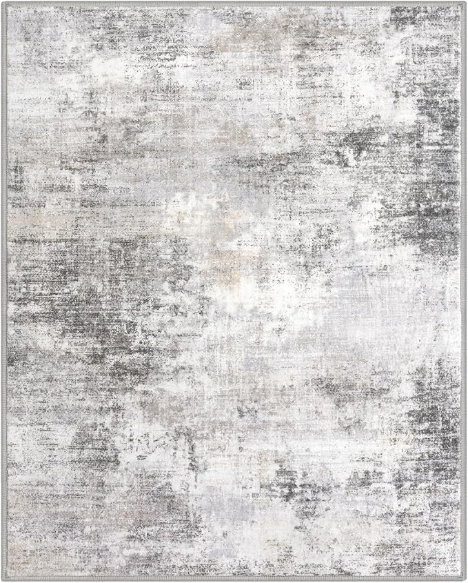 IOHOUZE Abstract Area Rug 4x5 Ft Washable Rugs