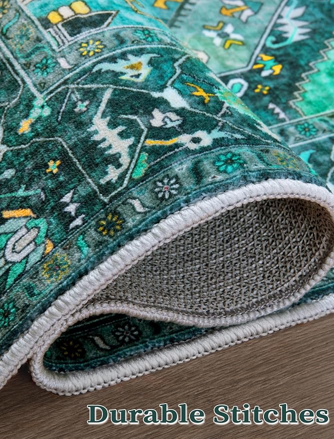 SERISSA Boho Washable Runner Rug