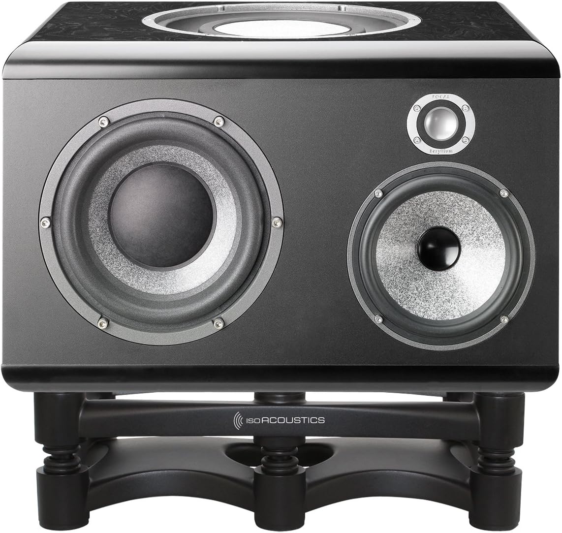 IsoAcoustics Iso-L8r430 Monitor Isolation Stand (17" x 9"), Old Model