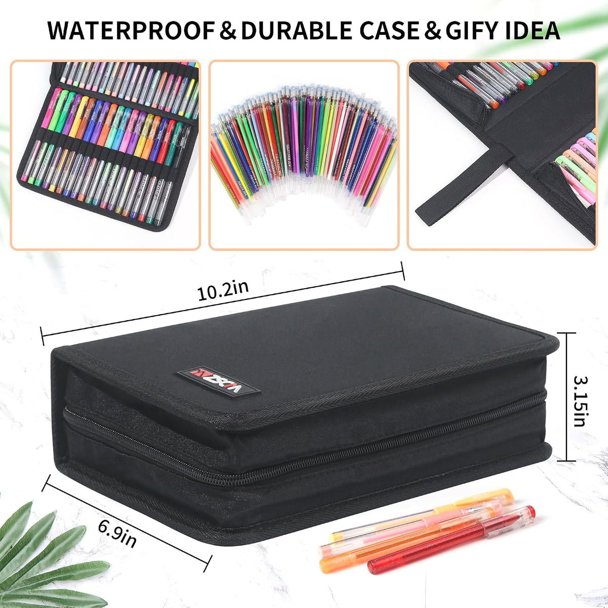 202 Pack Gel Pen For Adults Coloring Books, Fine Tip Gel Pen