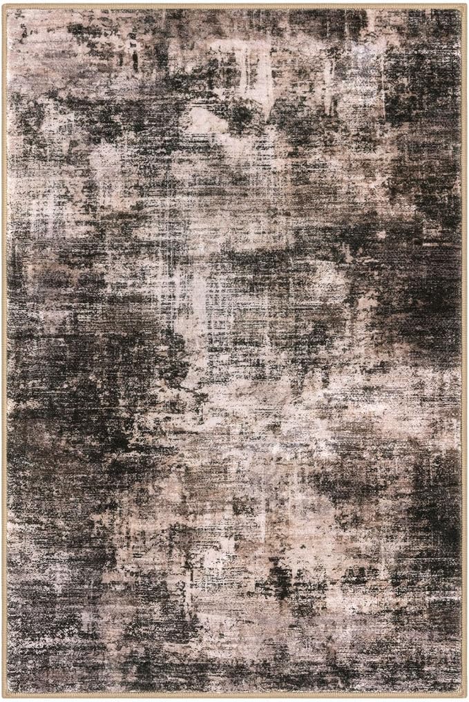 IOHOUZE Abstract Area Rugs 9x12 Ft Washable Large Rugs