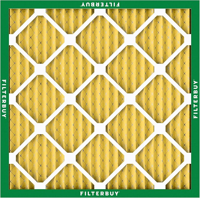 Filterbuy 16x16x1 Air Filter MERV 11 Superior Pet & Allergy Defense,
