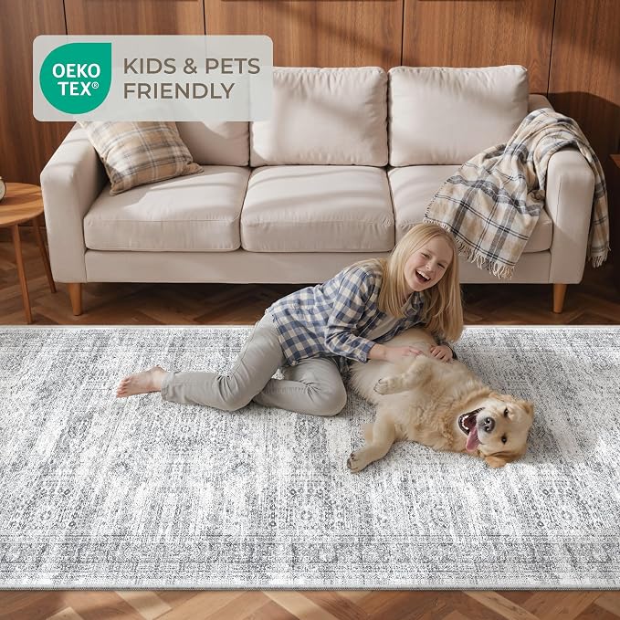Washable Runner Rug 2.5x14, Non-Slip Long Hallway Runner