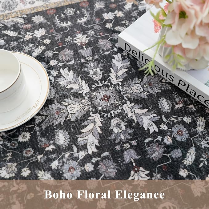 3-Piece Washable Kitchen Rug Set of 3